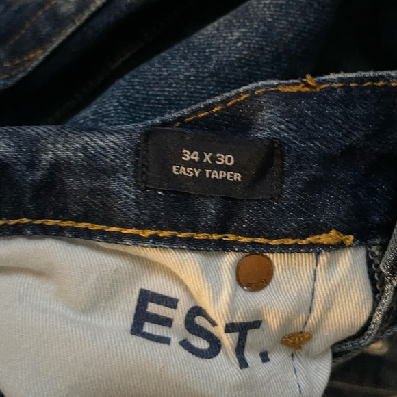 GAP Easy Taper Jean 34x30 - Picture 3 of 4